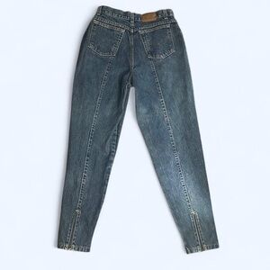 Rare Vintage Women's Levi's 80s Tapered Ankle Zip Jeans - 28" Waist